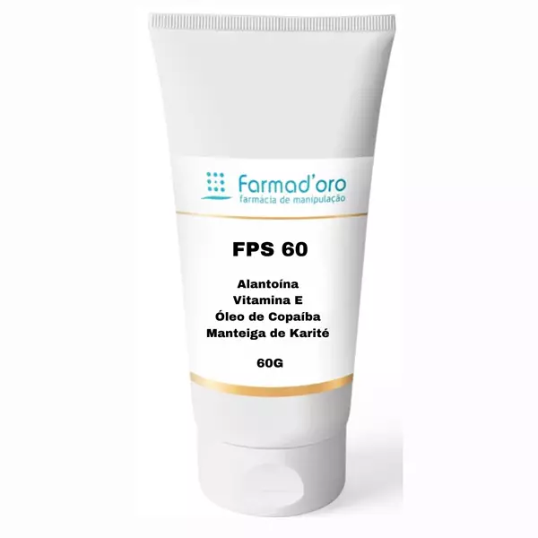 Protetor solar FPS 60