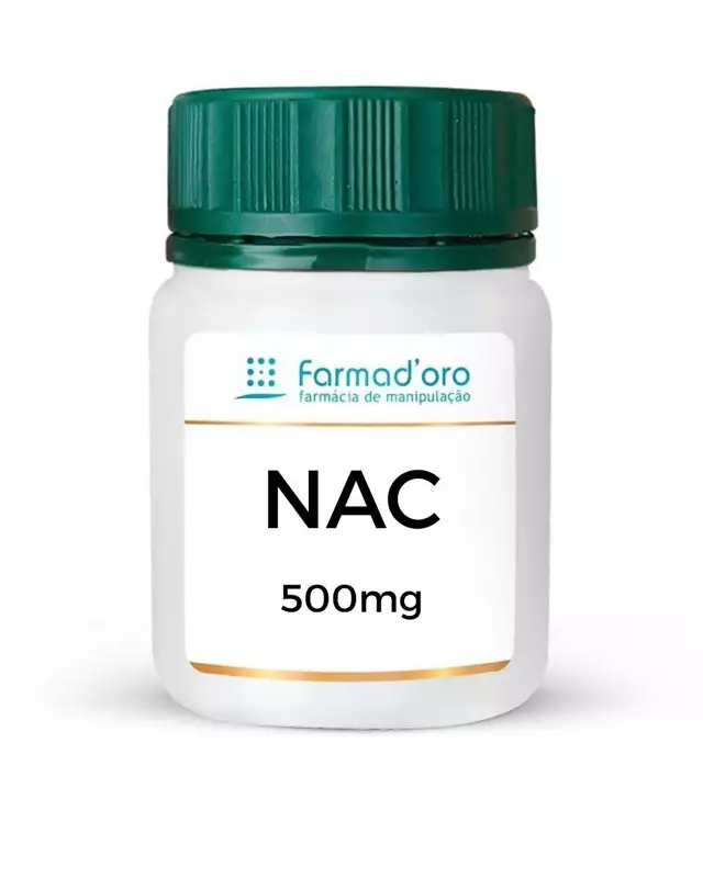 N-ACETILCISTEINA (NAC) 500MG