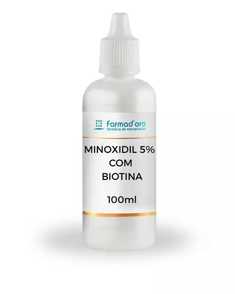 MINOXIDIL 5% COM BIOTINA 100ML