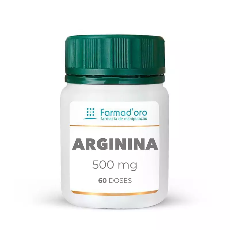 Arginina 500mg 60 Doses