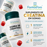 Goma de Creatina 3g 30 Gomas