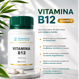 Vitamina B12 1000mcg 30 Doses