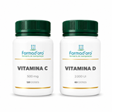Kit Vitamina C + Vitamina D