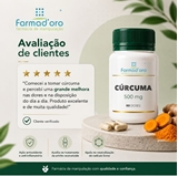 Cúrcuma 500mg 60 Doses